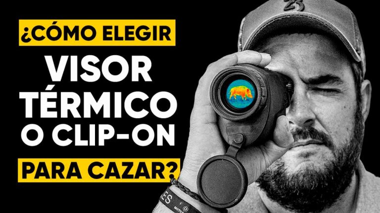 ¿Cómo elegir un visor térmico o clip-on para cazar?