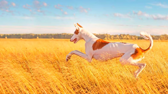 Un podenco ibicenco