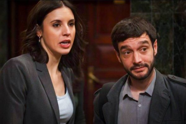 Irene Montero y Pablo Bustinduy.