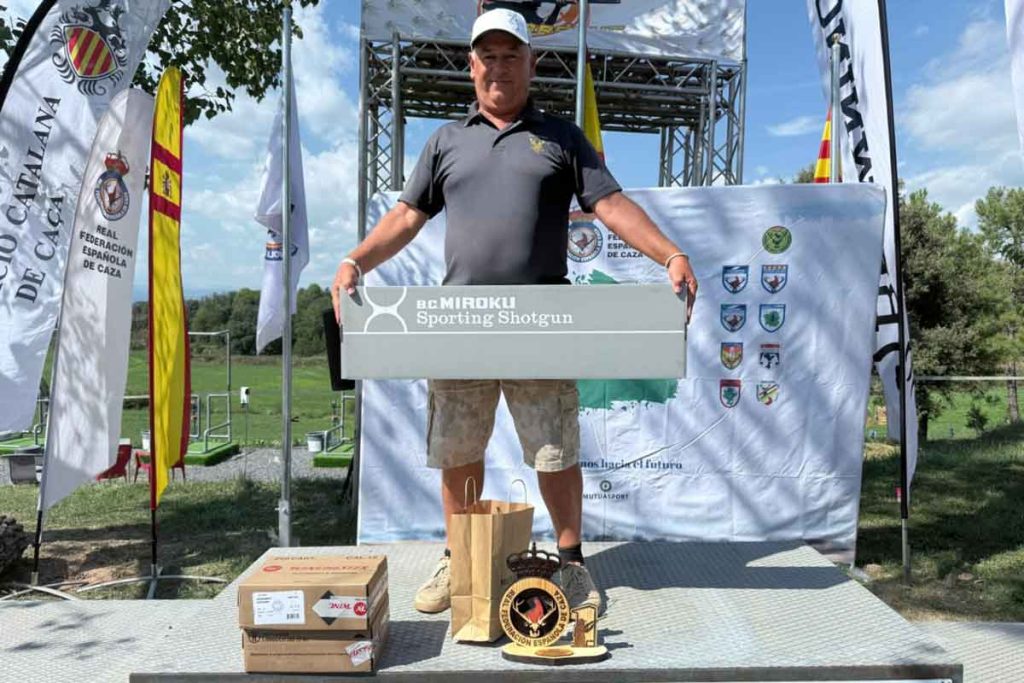 Juan Valero, campeón de España de Compak Sporting.