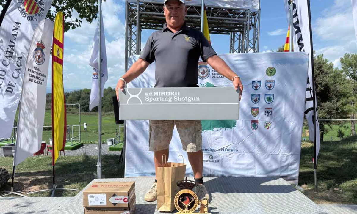 Juan Valero, campeón de España de Compak Sporting.