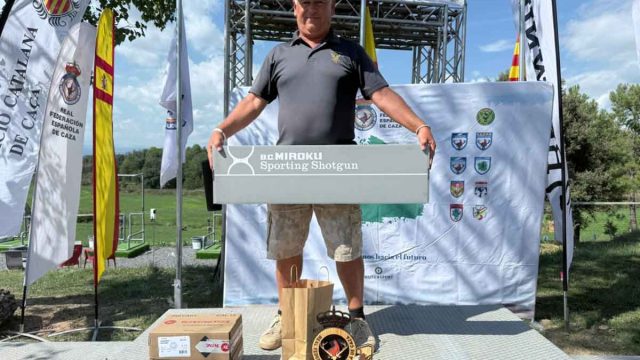 Juan Valero, campeón de España de Compak Sporting.