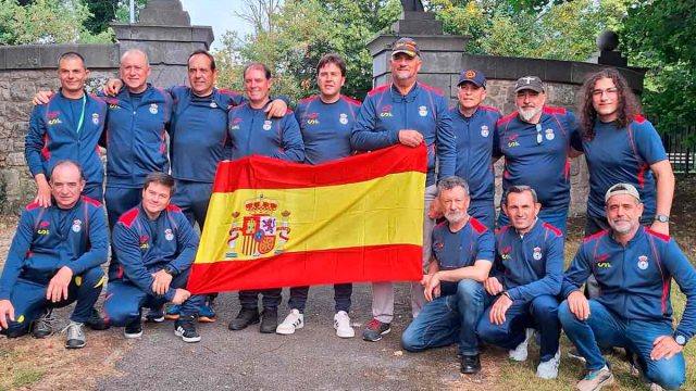 El equipo español de Field Target.