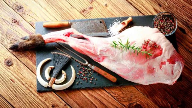 Un jamón de jabalí.