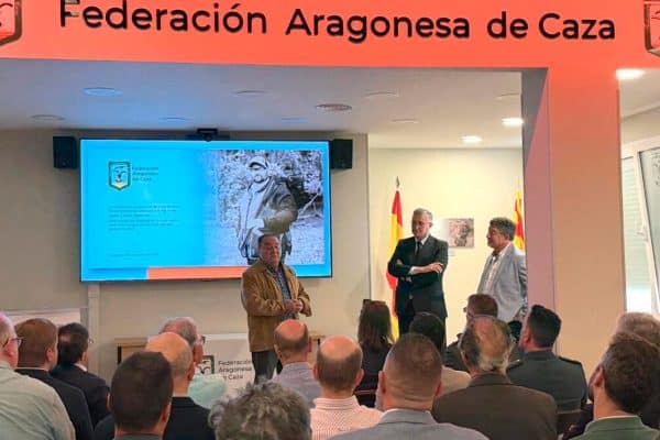 Inauguración de la nueva sede de la Federación Aragonesa de Caza.
