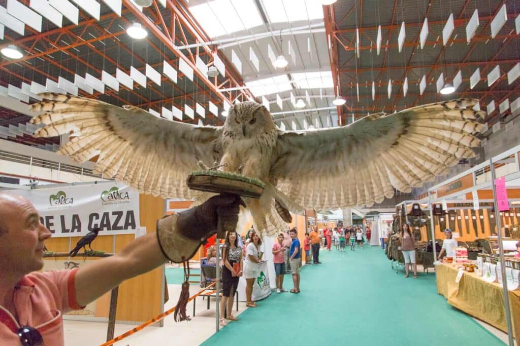 Feria de caza.