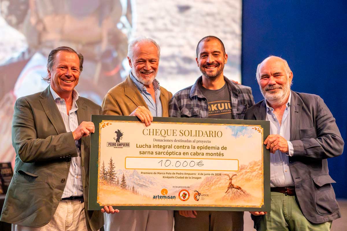 La película más extrema de Pedro Ampuero recauda más de 10.000 euros para salvar a la cabra montés de la sarna