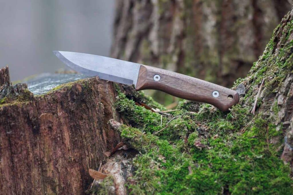 Un cuchillo.