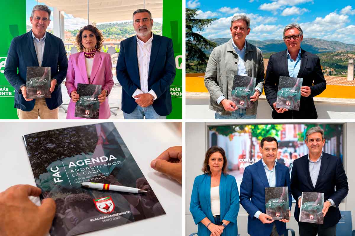La FAC pide a PP, Vox y PSOE cumplir la Agenda Andaluza por la Caza 2026-2030