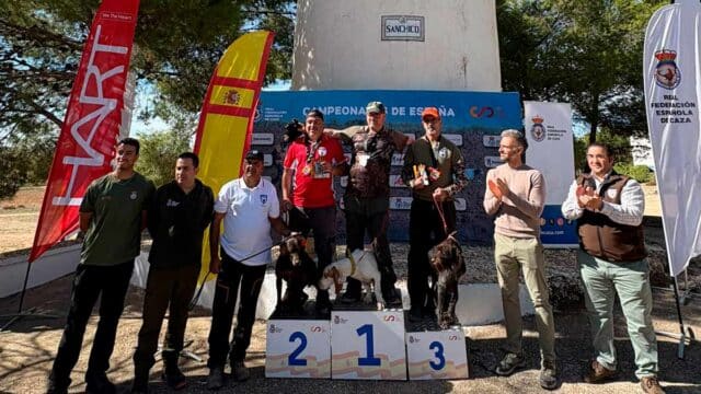 Campeonato de España de caza adaptada.
