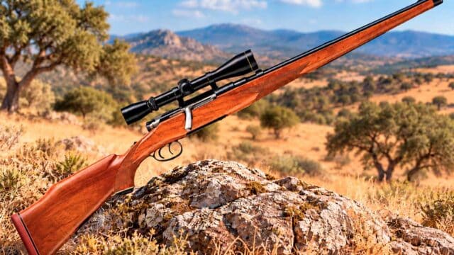 Rifle Mannlicher-Schönauer.